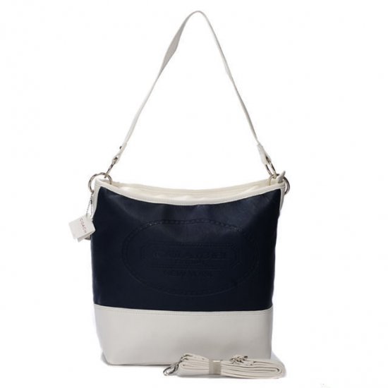 Coach Hamptons Medium Navy Shoulder Bags AYN | Women